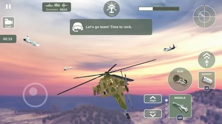直升机模拟器：战争游戏下载图0