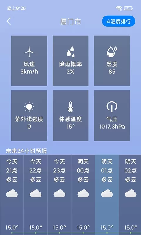 桌面天气下载官网版图2