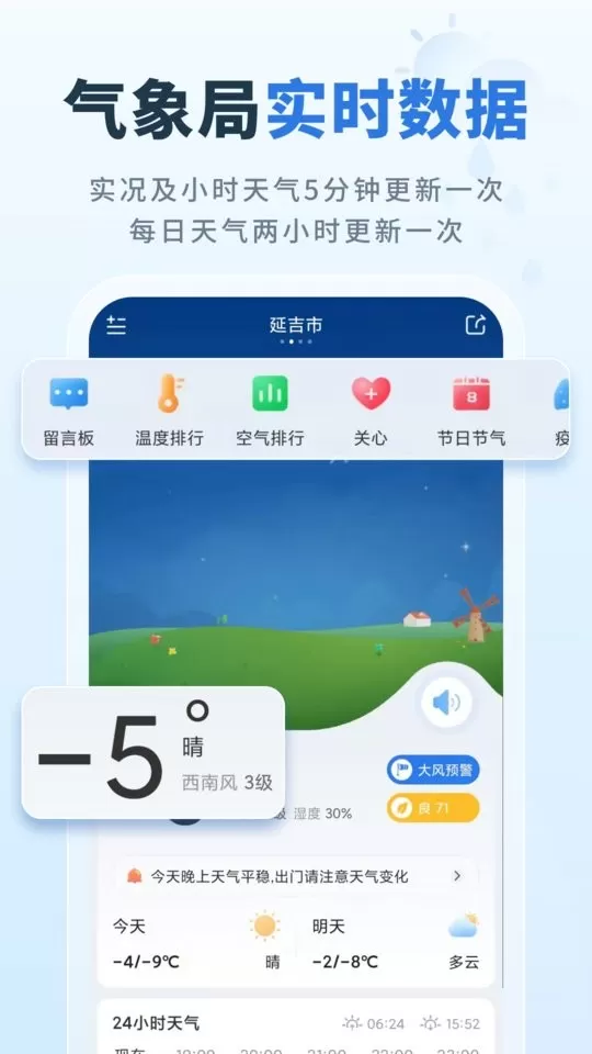 彩虹天气最新版图0