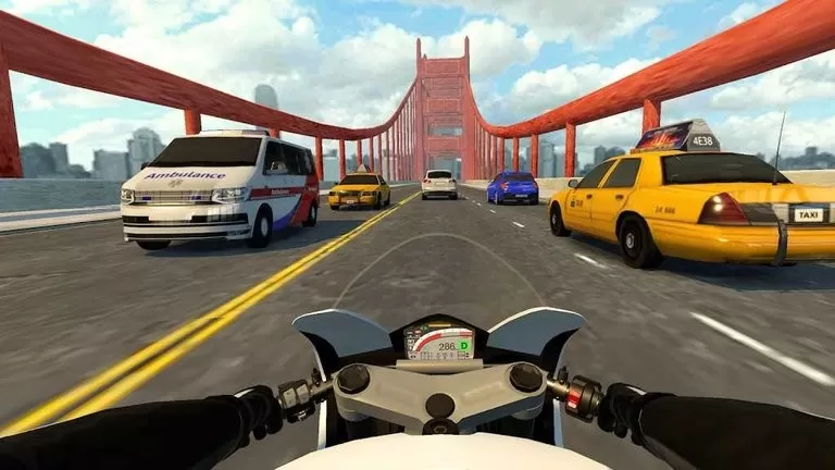 摩托车竞赛游戏新版本图0