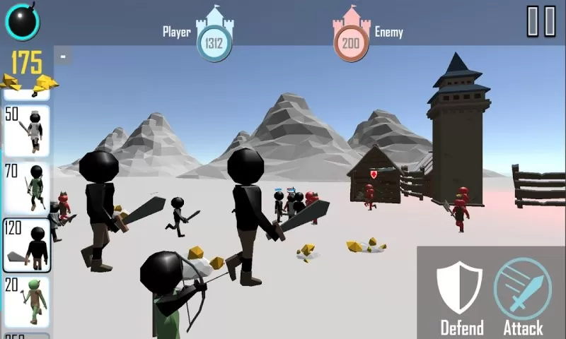 火柴人战争3D安卓版最新图1