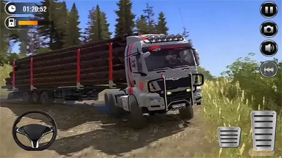 卡车货车登山模拟手机游戏