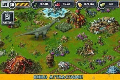 建设侏罗纪公园游戏安卓版图0