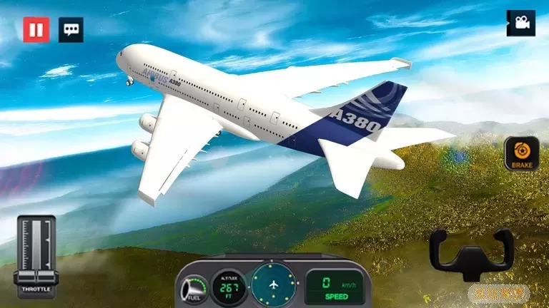 模拟真实飞机飞行-飞机模拟器游戏下载