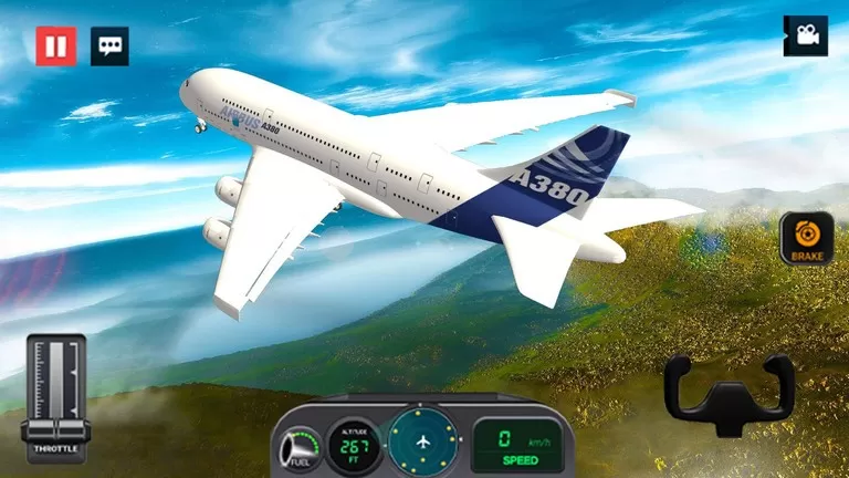 模拟真实飞机飞行-飞机模拟器游戏下载图3