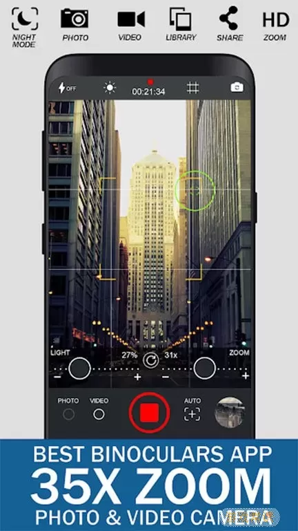Binoculars 35x zoom Night Mode (Photo and Video)下载官方版安卓最新版