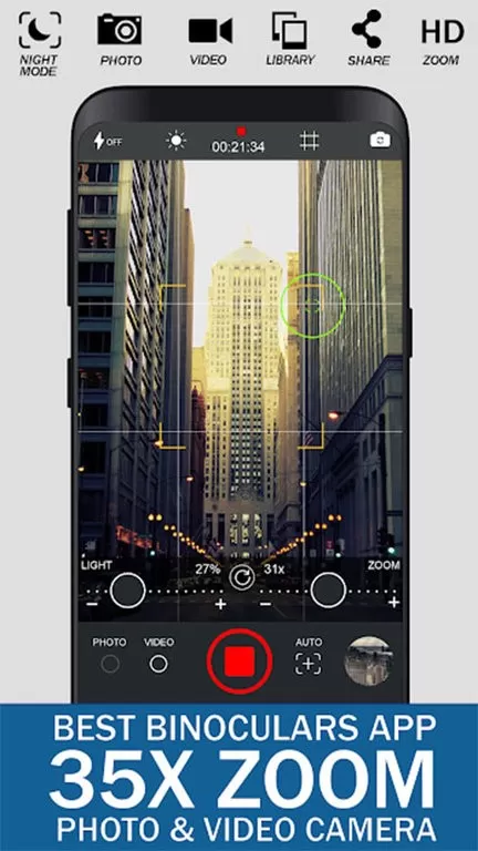 Binoculars 35x zoom Night Mode (Photo and Video)下载官方版安卓最新版图3
