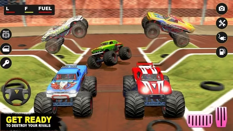 Monster Derby Truck Fighting安卓版app图3