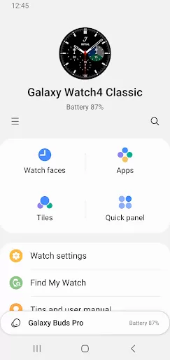 Galaxy Watch4 Manager官网正版下载图1