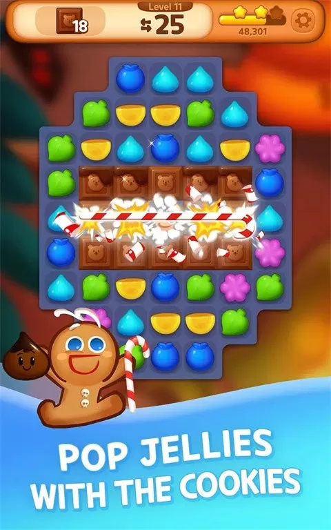 Cookie Run Puzzle World原版下载图2