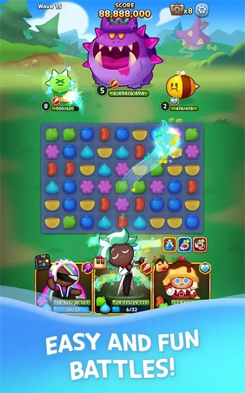 Cookie Run Puzzle World原版下载图0