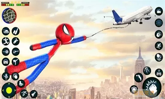 StickMan Rope Hero Spider Game最新版2024下载