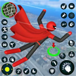 StickMan Rope Hero Spider Game最新版2024下载