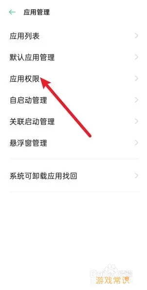 应用权限管理从哪儿弄