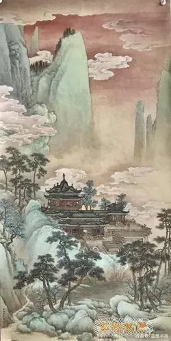 蓬莱仙境古画