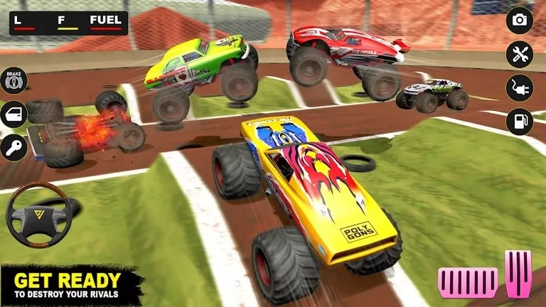 Monster Derby Truck Fighting手游版下载图1