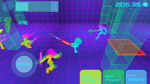 Stickman Neon Warriors Sword Fighting下载免费版图2