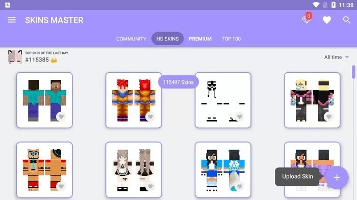 我的世界皮肤大师(SKINS MASTER for Minecraft)下载2024安卓版图1