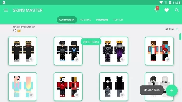 我的世界皮肤大师(SKINS MASTER for Minecraft)下载2024安卓版图0