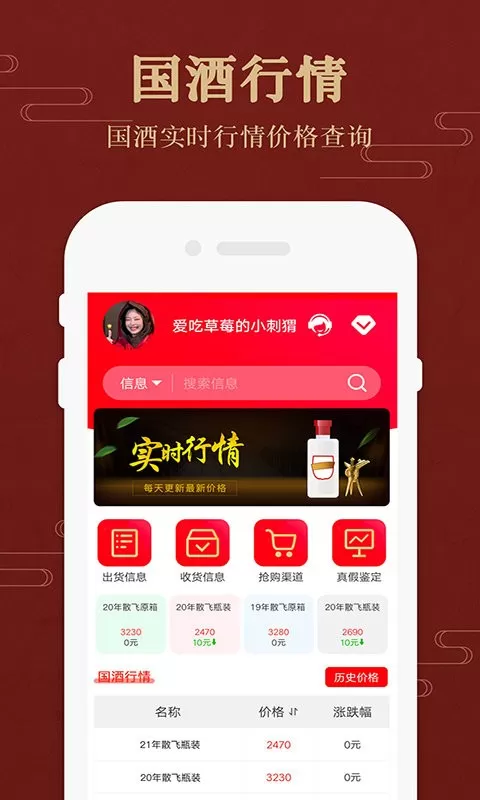 茅粉国酒行情价格官网版手机版图0