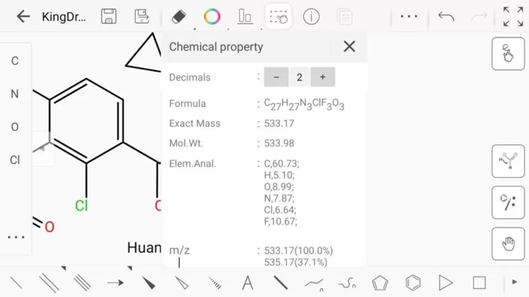 KingDraw结构式编辑器手机版下载图1