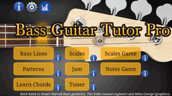 Bass Guitar Tutor Pro手机版下载图2