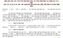 保定交警今日限号吗