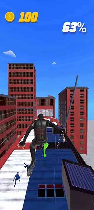 Rooftop Run Ninja2024最新版图2