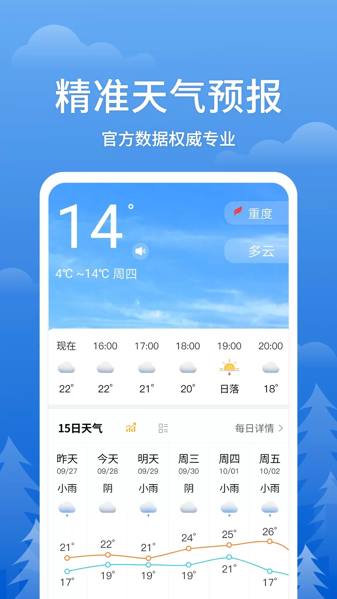 即刻天气预报免费下载图0