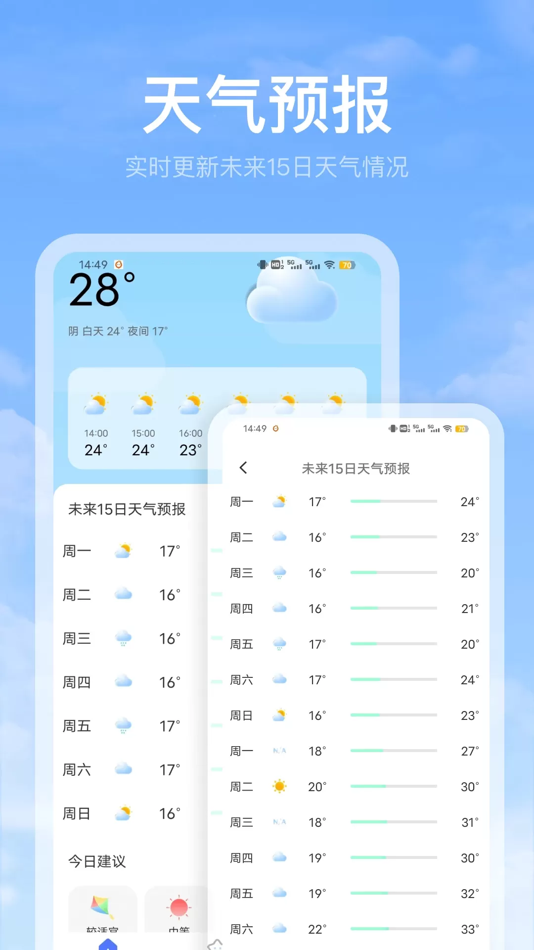 天气预下载免费版图0