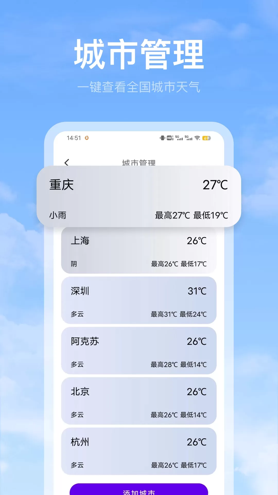 天气预下载免费版图1