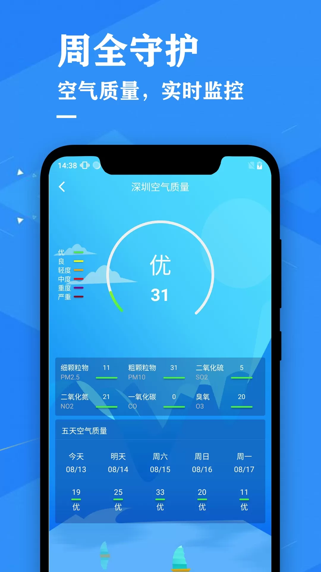 天气预报app最新版图1