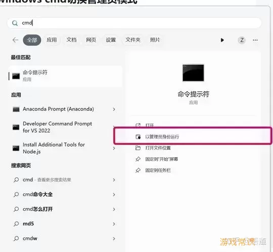 CMD运行示意图