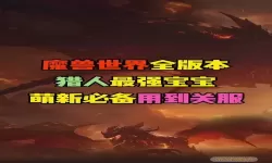 怀旧服猎人pvp首选什么宠物-魔兽世界怀旧服猎人pvp带什么宝宝