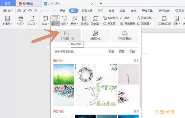 如何将PPT中的图片文字复制到Word文档中，并在其中插入PPT图片图1