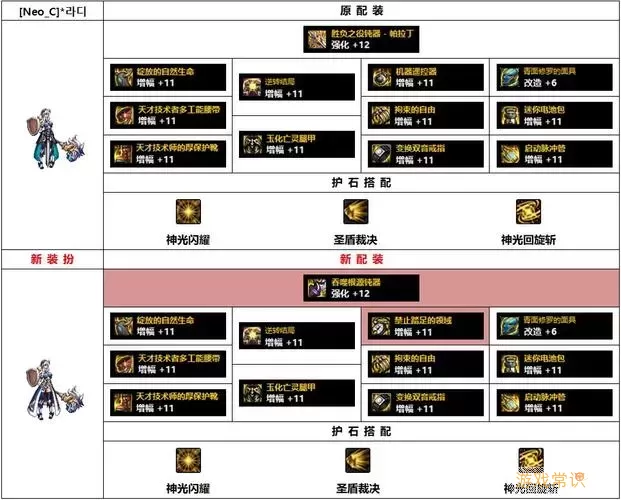 dnf帕拉丁装备搭配110级-dnf帕拉丁100级什么ss套比较好图2