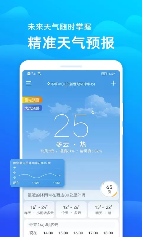 天气预报下载安卓版图0