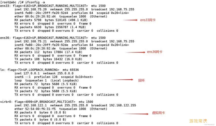 linux系统网卡配置命令-linux 网卡配置命令图2