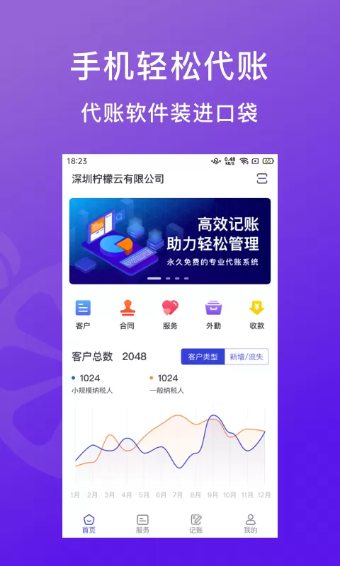 柠檬云代账官网版手机版图0