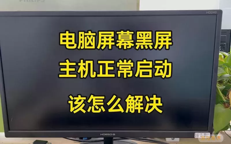 显卡用着用着突然黑屏无信号-显卡用着用着突然黑屏无信号了图1