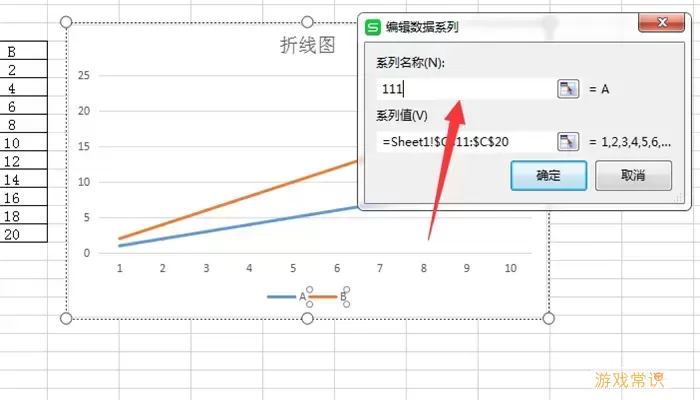 如何在Excel中创建只显示折线、不显示图表背景的折线图教程图2