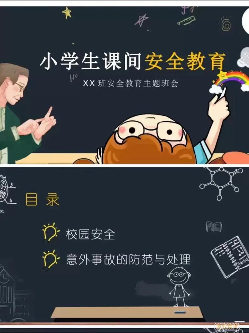 小学生安全教育 ppt图2