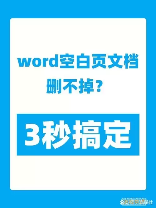 word里面空白页删不掉是为什么图2