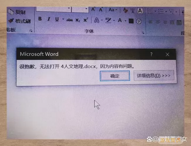 word打开docx文件打开显示内容有问题图3