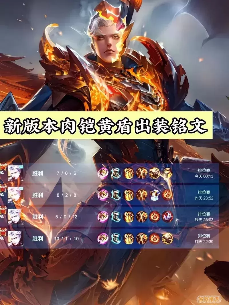 铠的铭文出装攻略：打造10000暴击玩法详解图3
